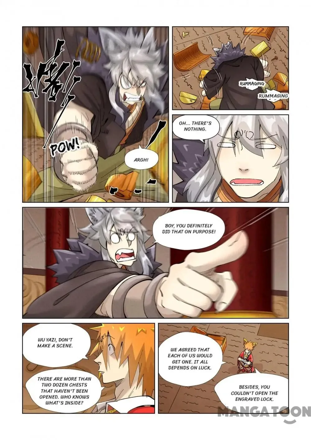 Tales of Demons and Gods (Colored) Chapter 703 page 3 - 