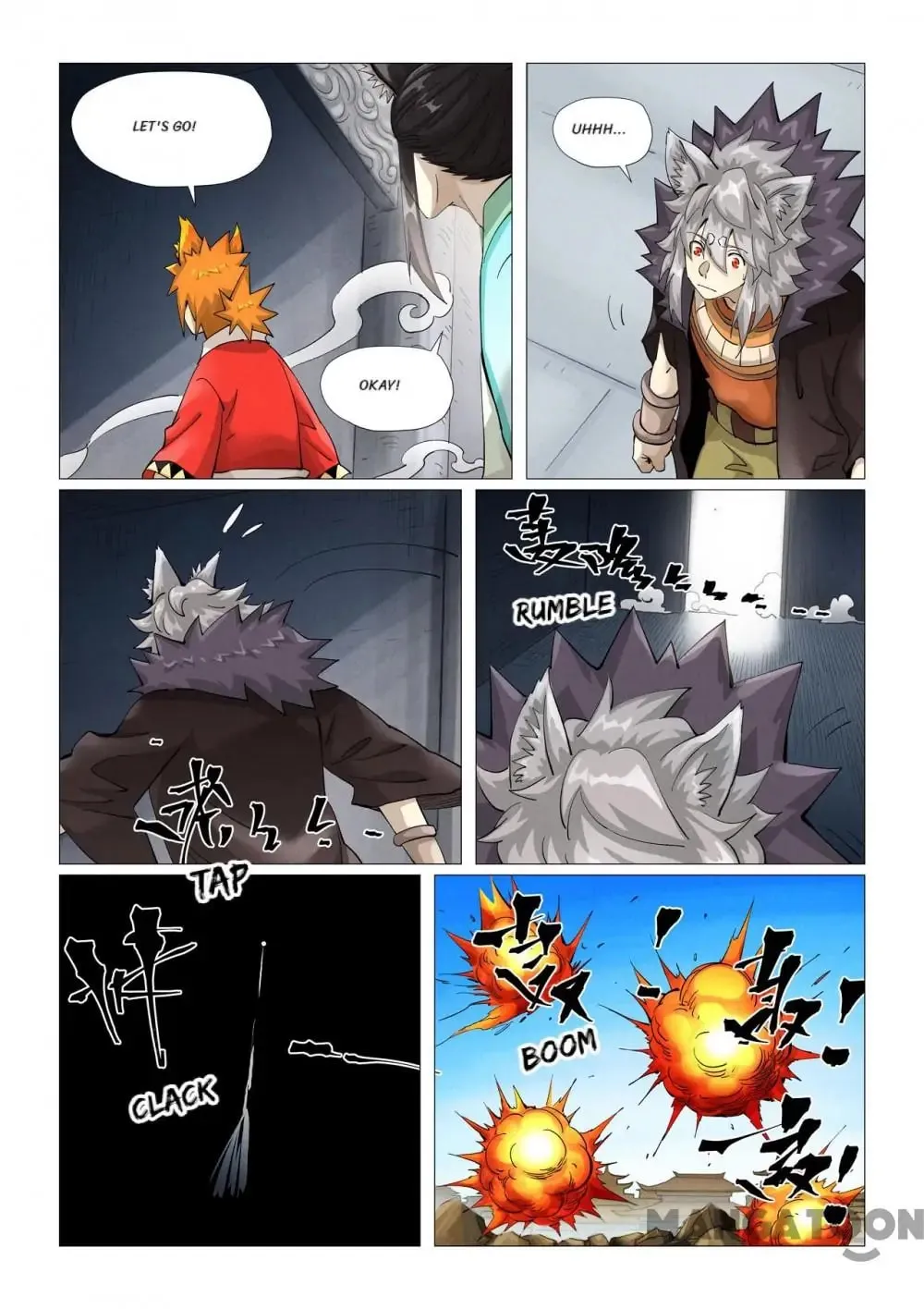 Tales of Demons and Gods (Colored) Chapter 704 page 7 - 