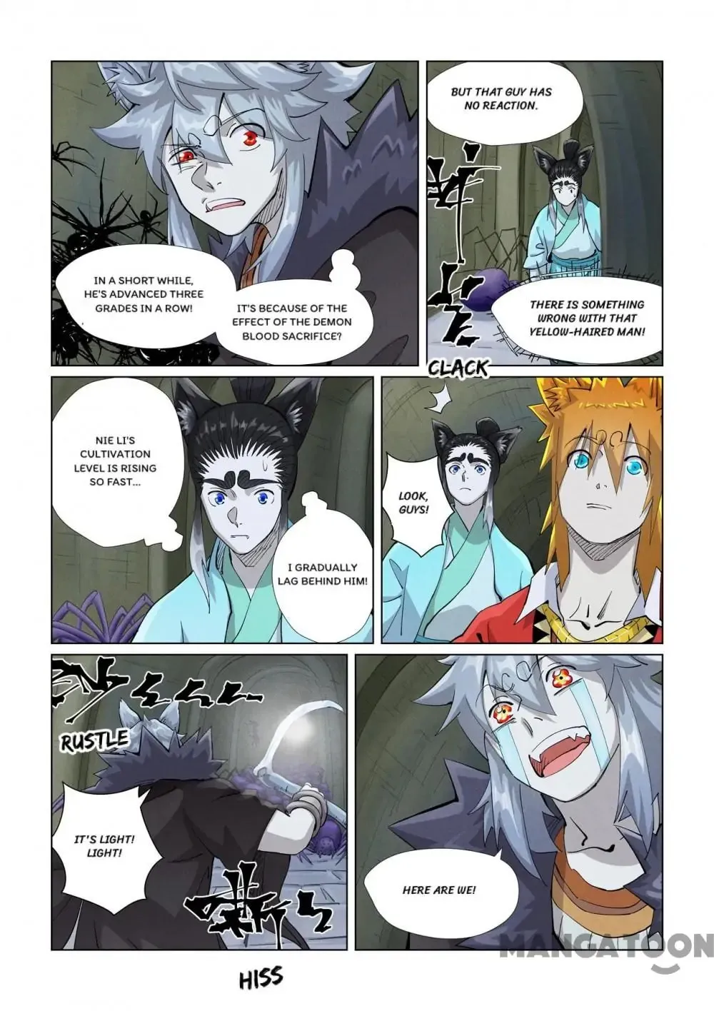 Tales of Demons and Gods (Colored) Chapter 708 page 3 - 