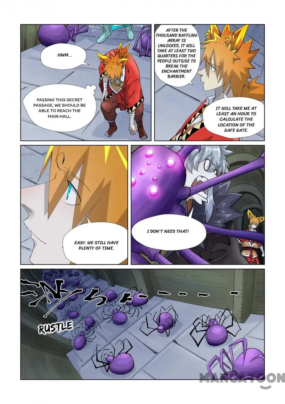Tales of Demons and Gods (Colored) Chapter 708 page 4 - 