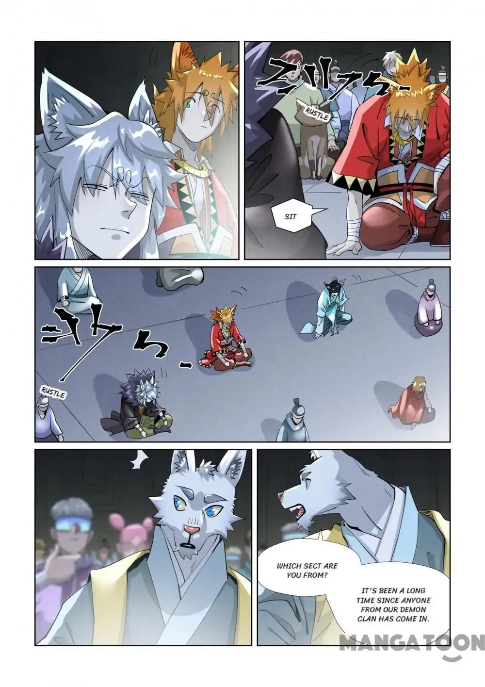 Tales of Demons and Gods (Colored) Chapter 709 page 5 - 
