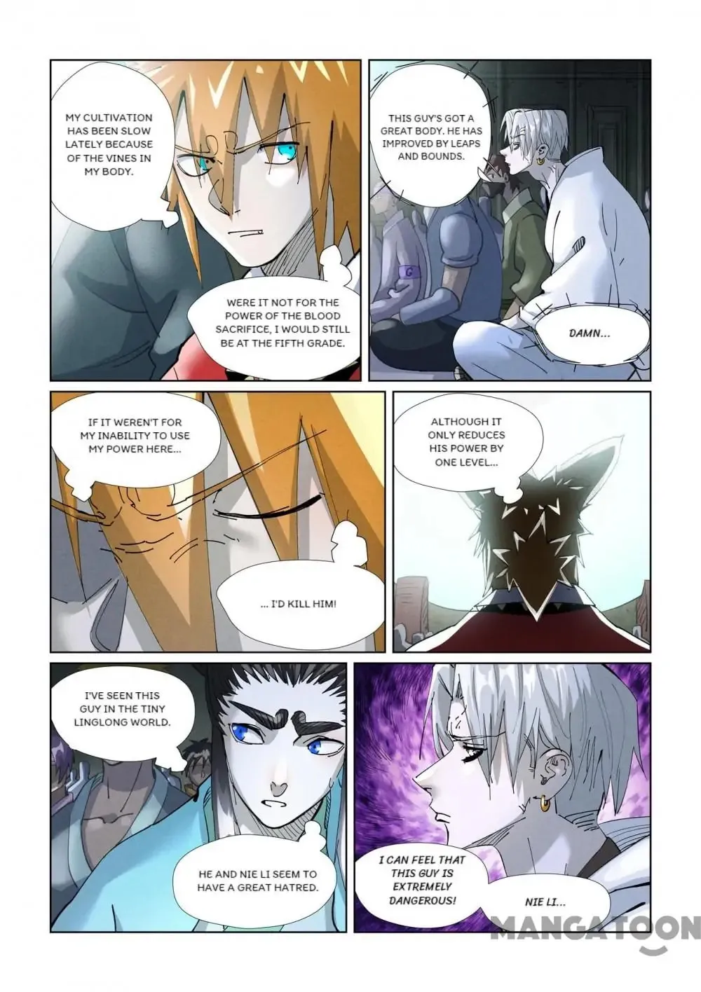 Tales of Demons and Gods (Colored) Chapter 710 page 2 - 
