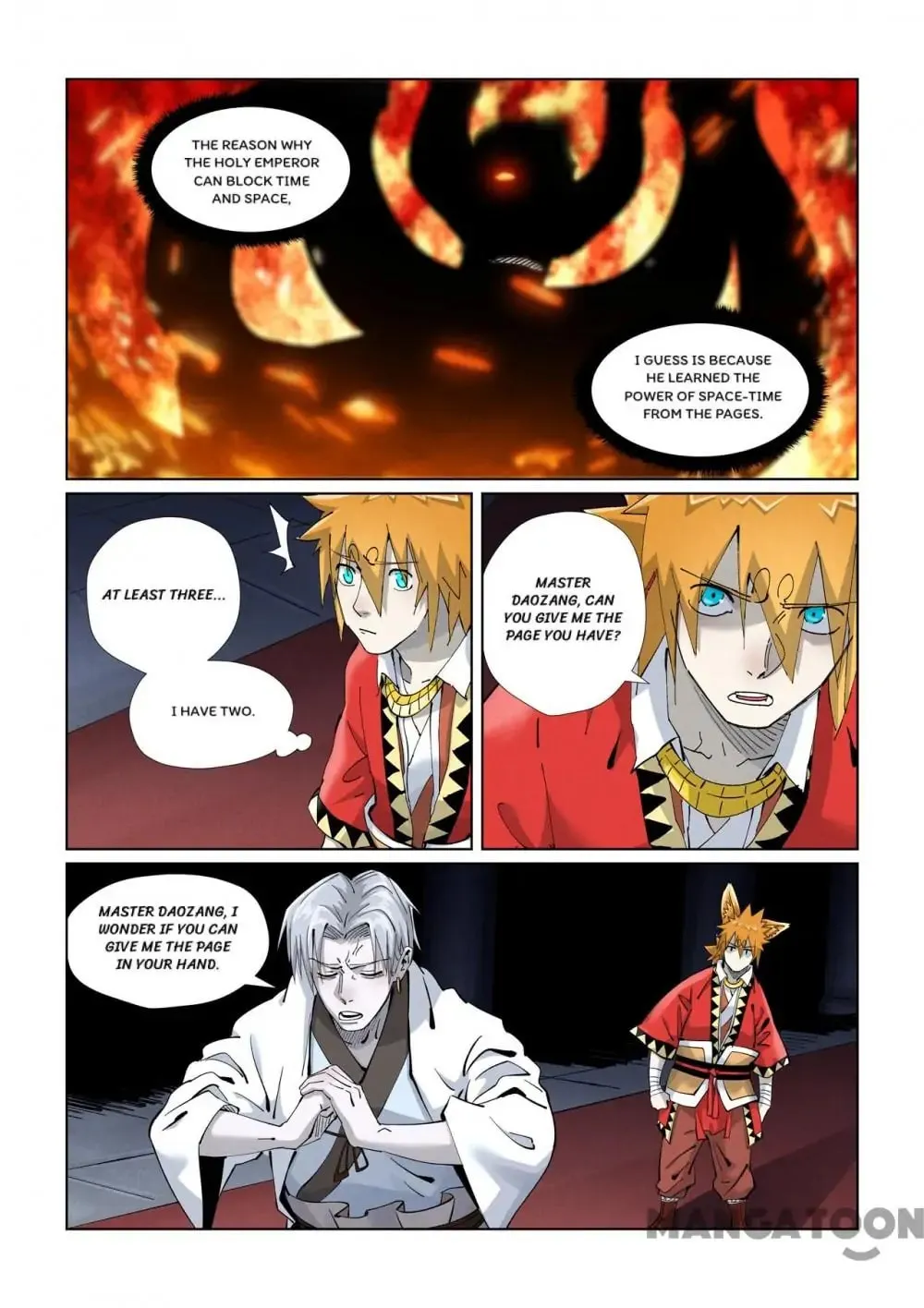 Tales of Demons and Gods (Colored) Chapter 714 page 4 - 
