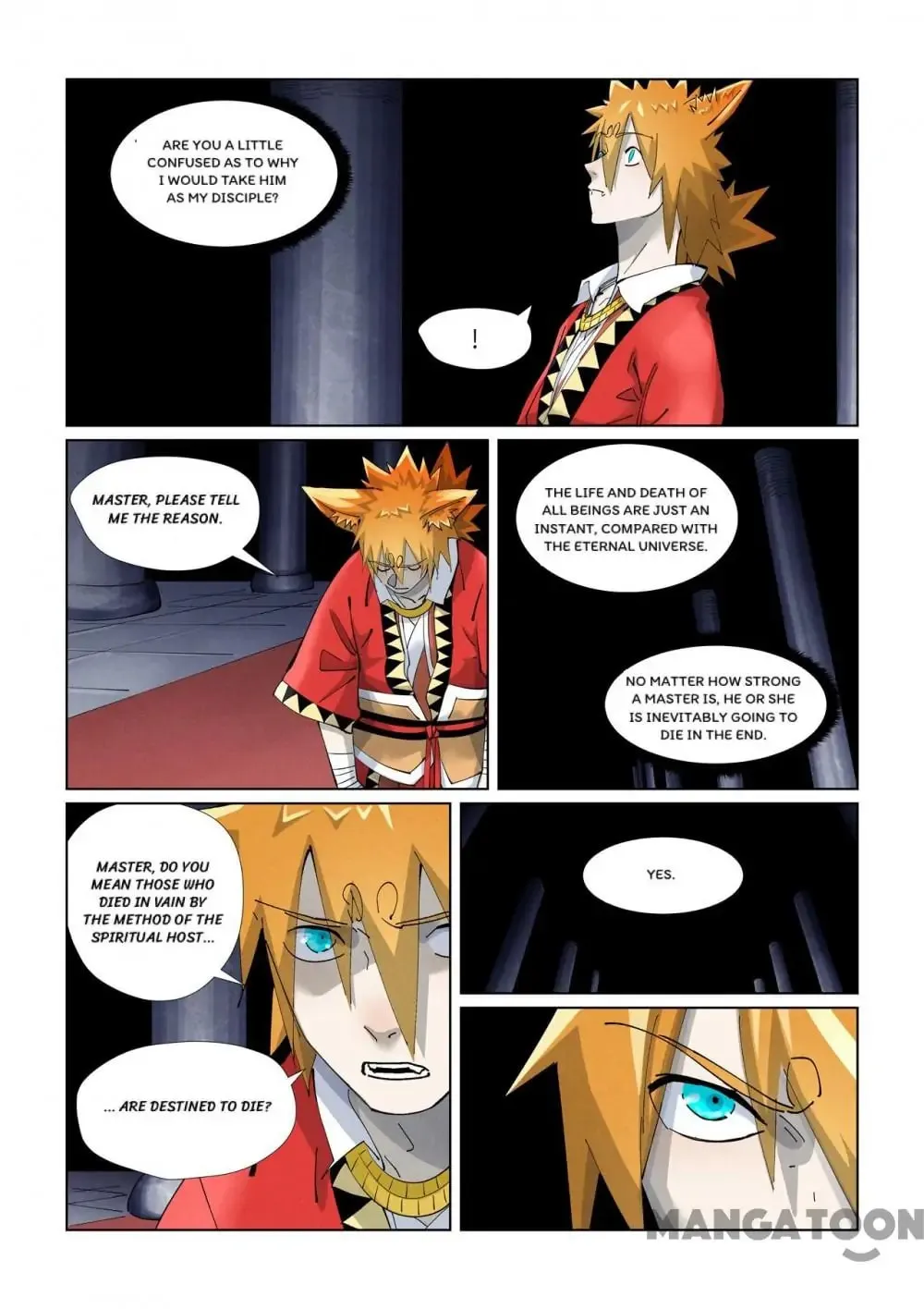 Tales of Demons and Gods (Colored) Chapter 714 page 8 - 