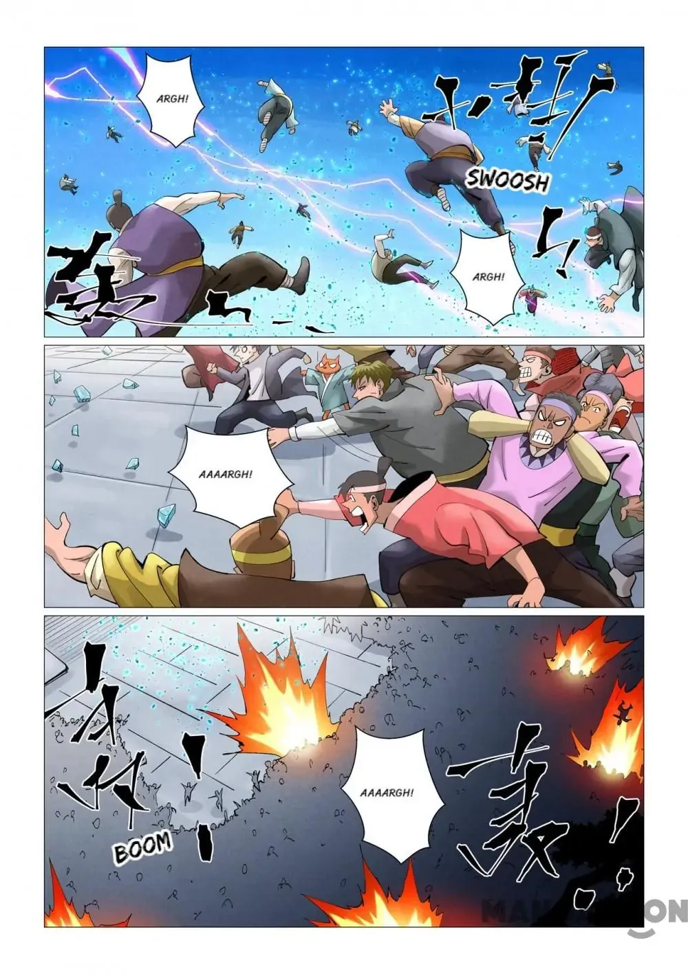 Tales of Demons and Gods (Colored) Chapter 716 page 3 - 