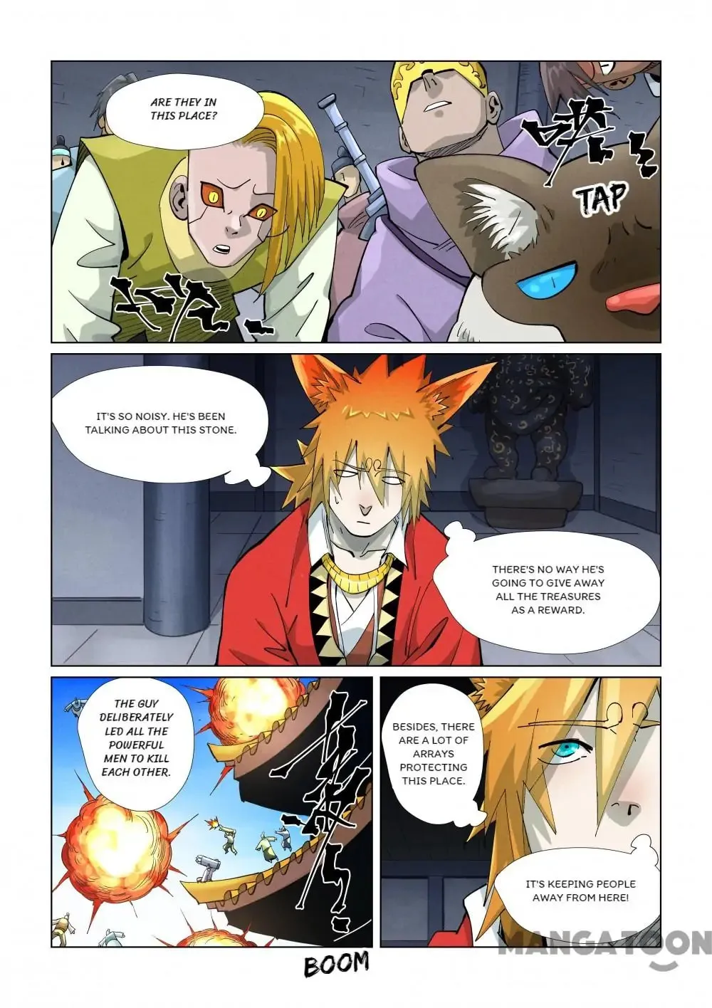 Tales of Demons and Gods (Colored) Chapter 718 page 4 - 