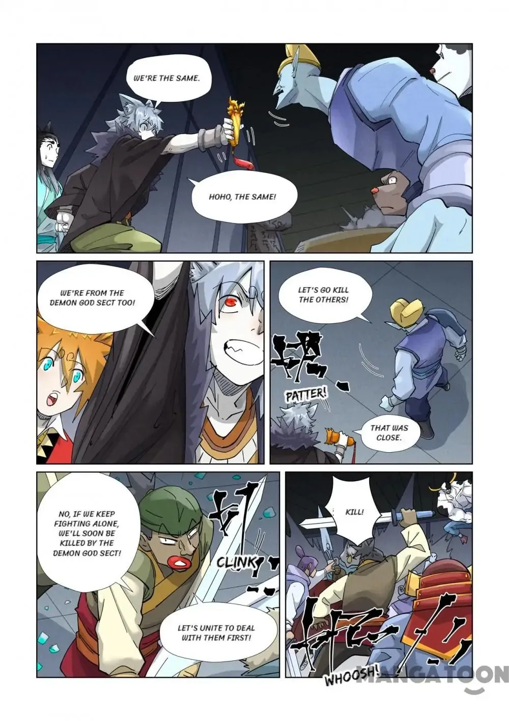 Tales of Demons and Gods (Colored) Chapter 719 page 4 - 