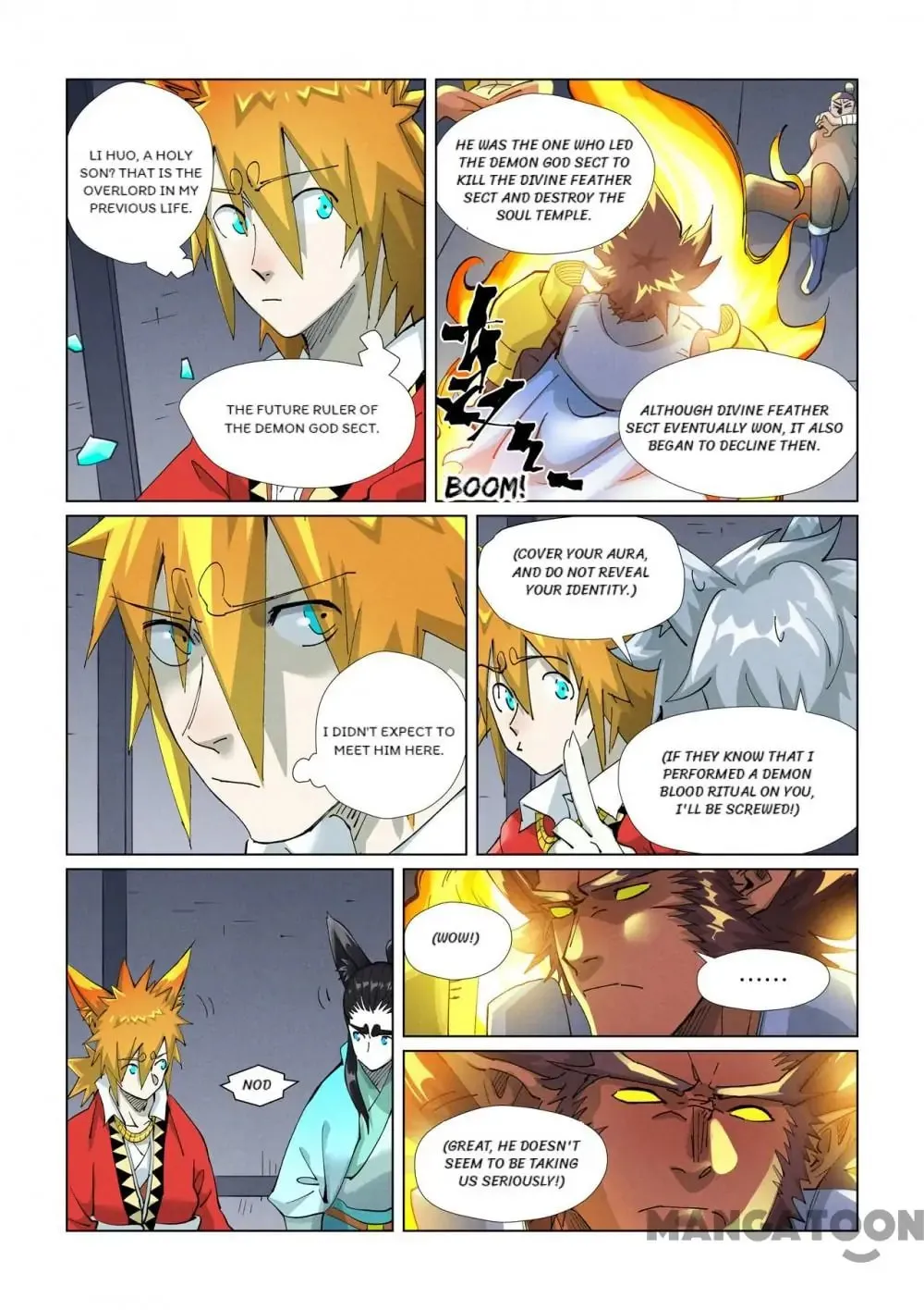 Tales of Demons and Gods (Colored) Chapter 719 page 6 - 
