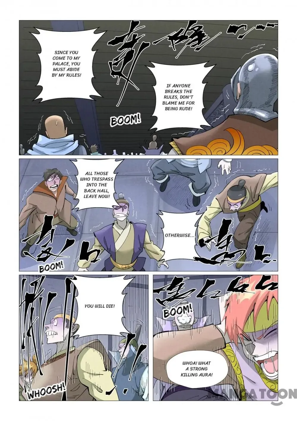 Tales of Demons and Gods (Colored) Chapter 722 page 3 - 