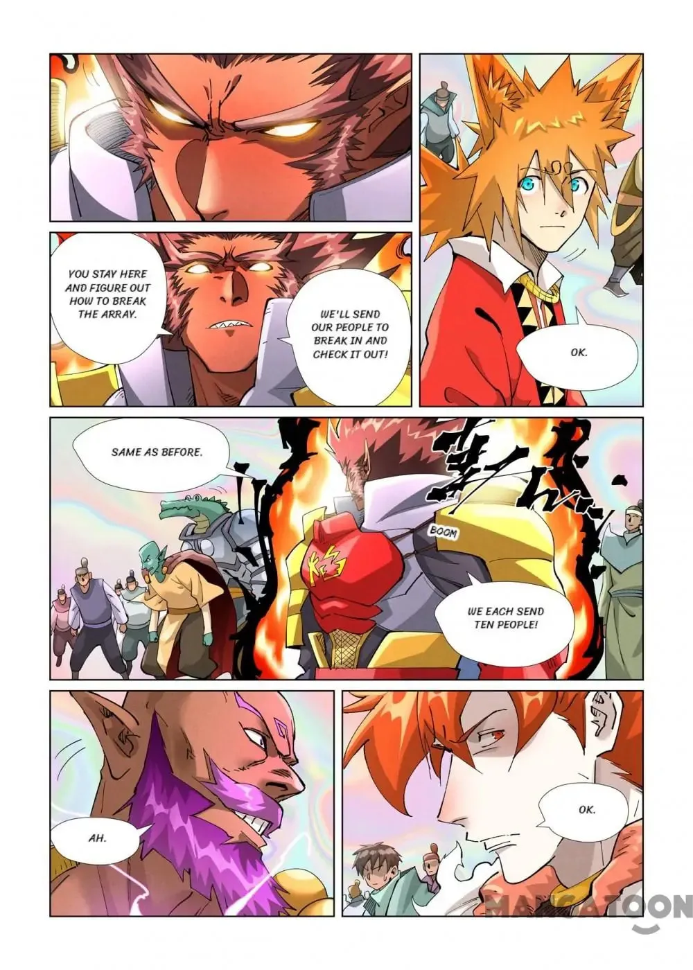 Tales of Demons and Gods (Colored) Chapter 725 page 7 - 
