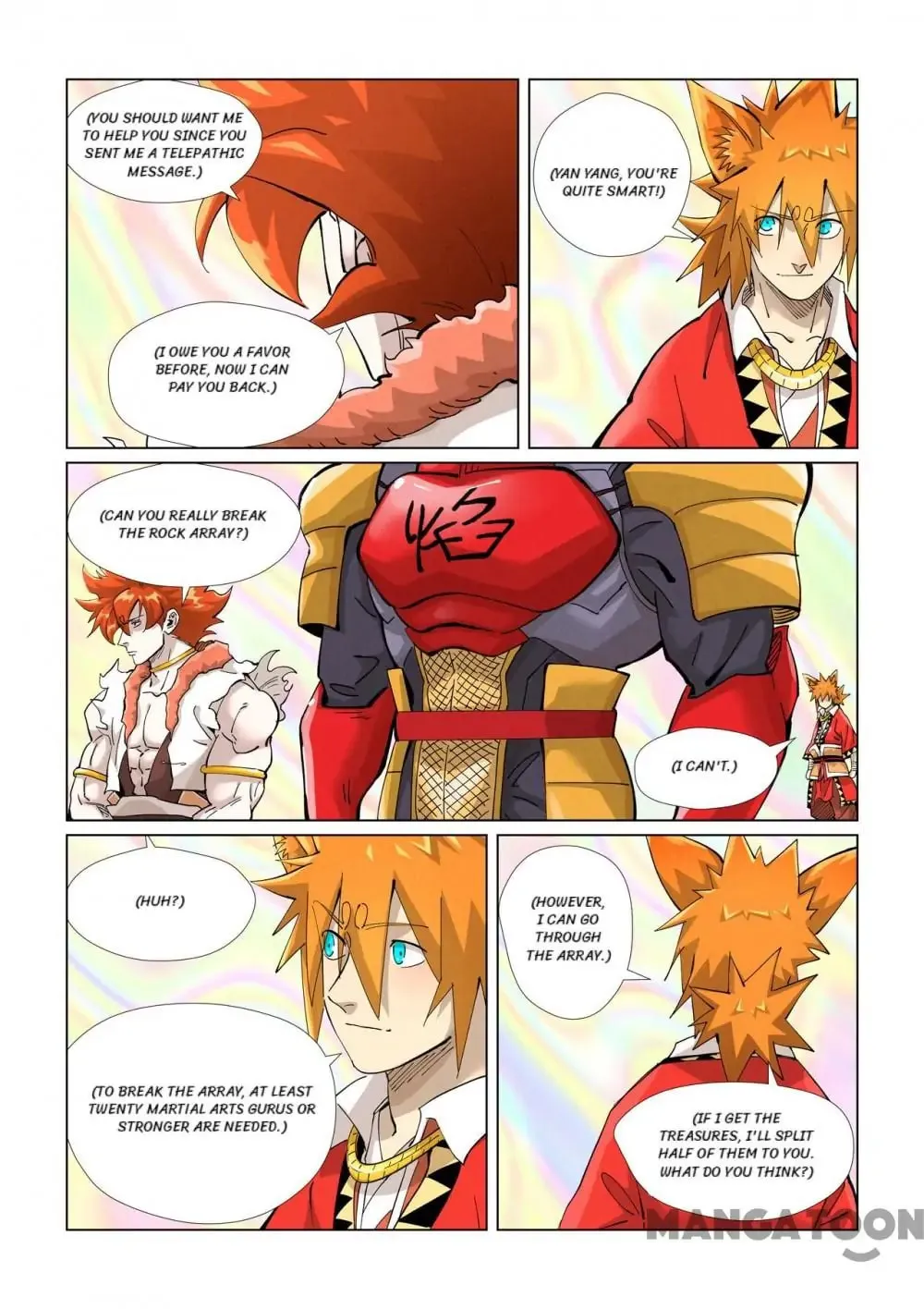Tales of Demons and Gods (Colored) Chapter 726 page 8 - 
