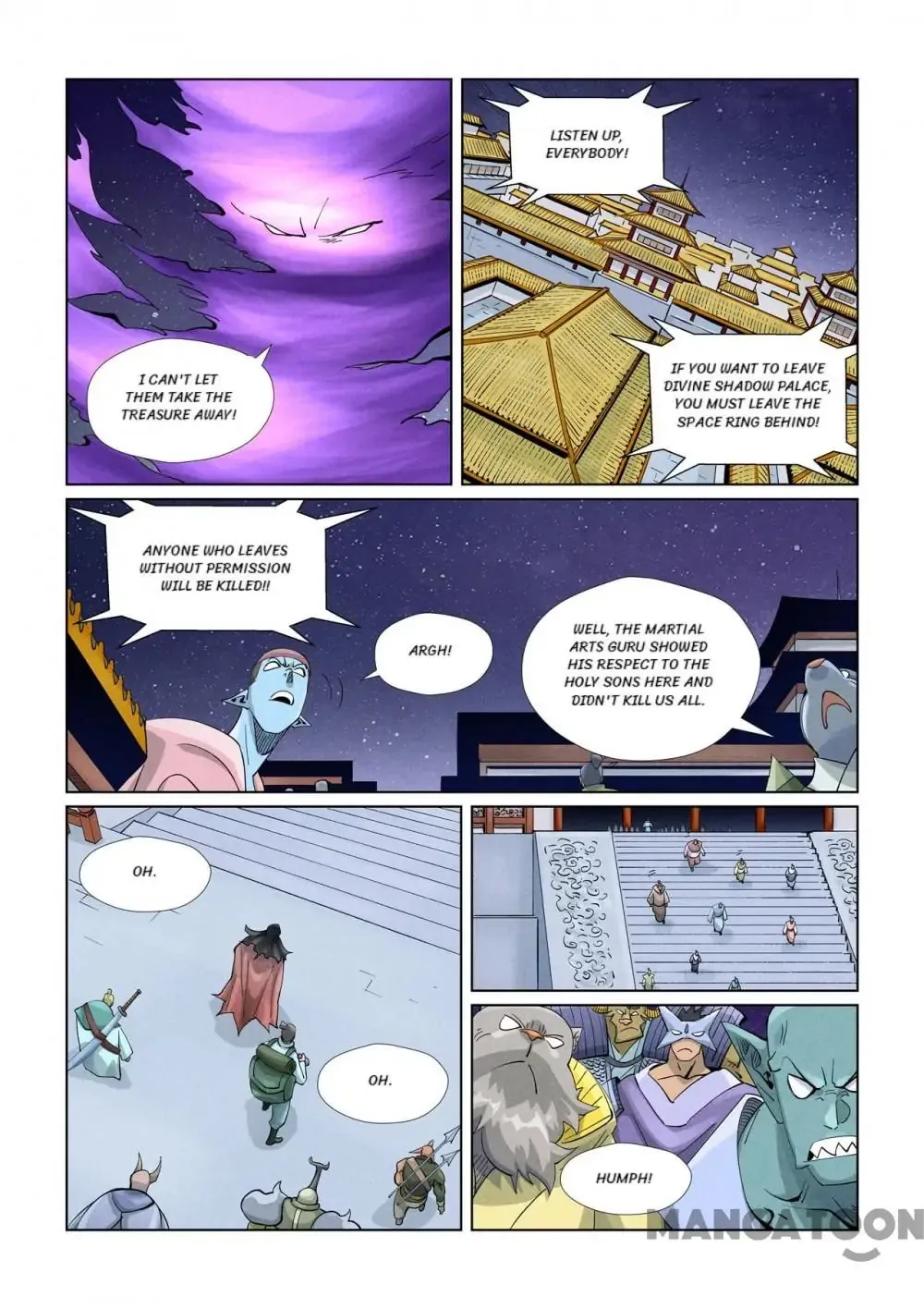 Tales of Demons and Gods (Colored) Chapter 733 page 3 - 