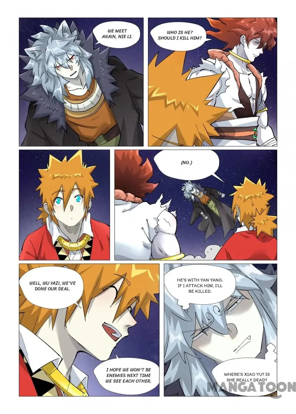 Tales of Demons and Gods (Colored) Chapter 733 page 8 - 