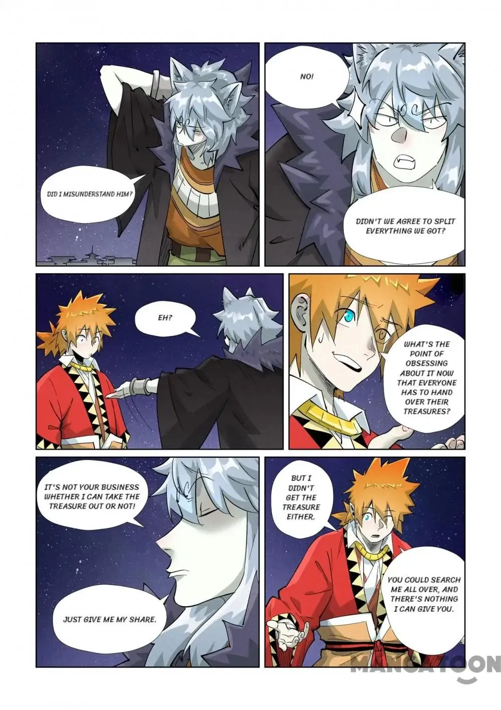 Tales of Demons and Gods (Colored) Chapter 733 page 9 - 