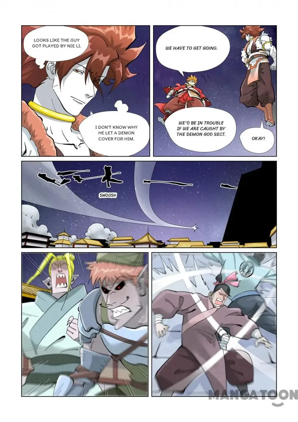 Tales of Demons and Gods (Colored) Chapter 734 page 6 - 