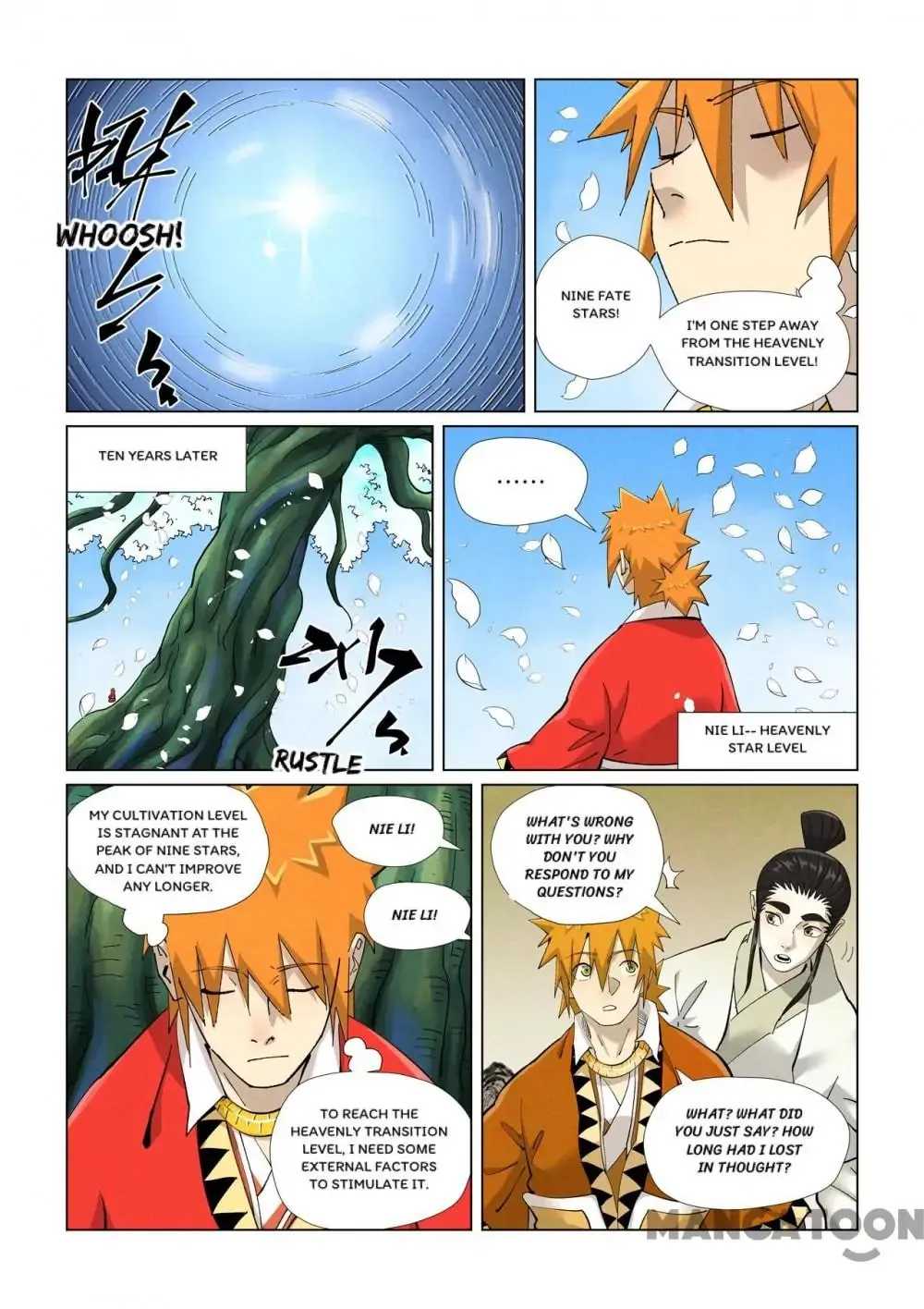 Tales of Demons and Gods (Colored) Chapter 741 page 5 - 