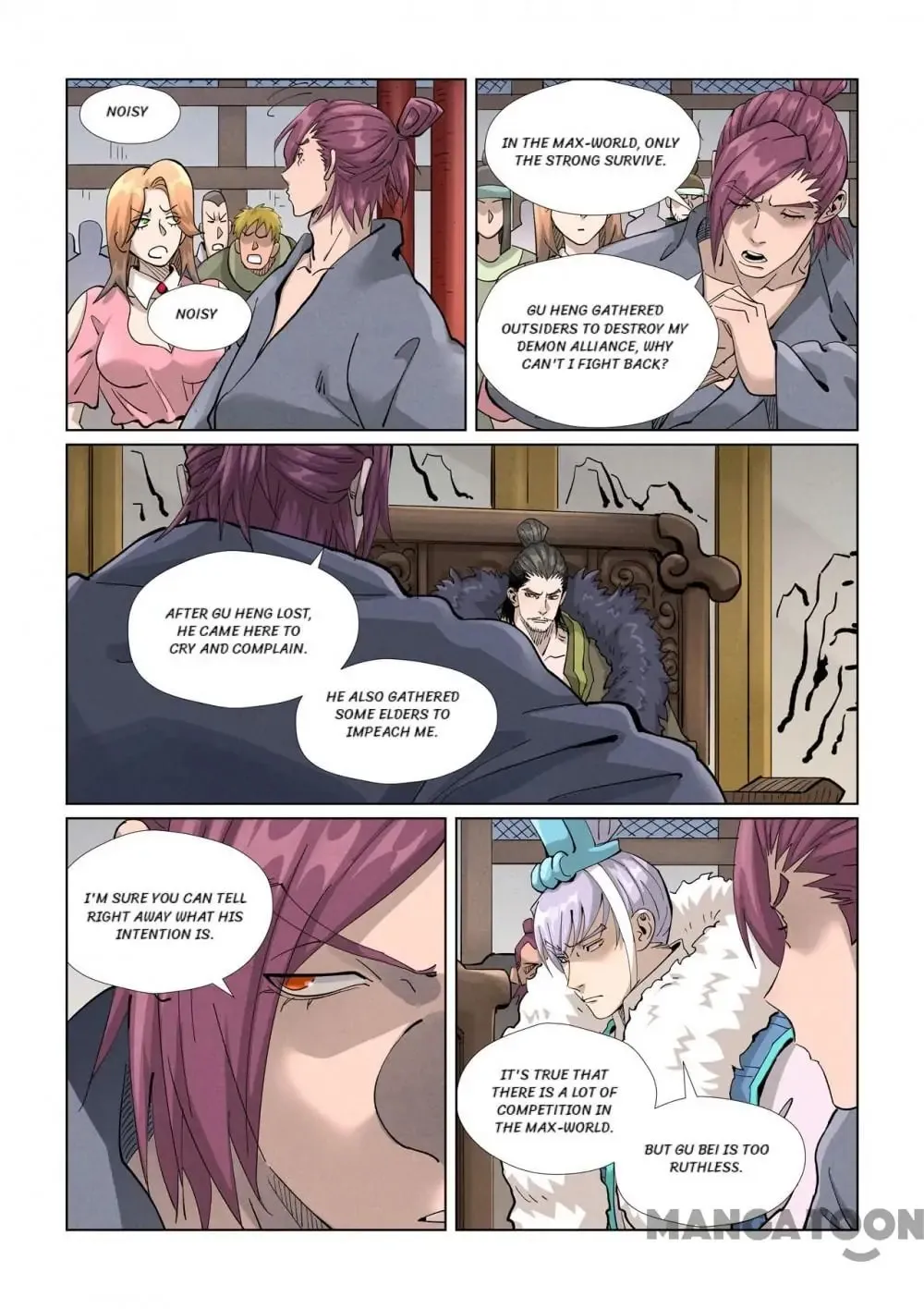 Tales of Demons and Gods (Colored) Chapter 742 page 3 - 