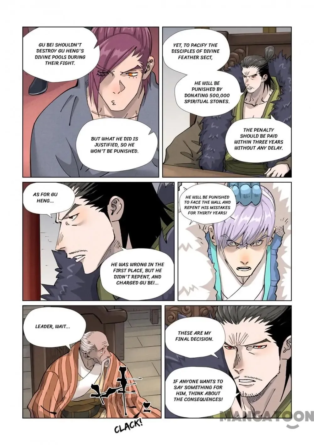 Tales of Demons and Gods (Colored) Chapter 743 page 3 - 