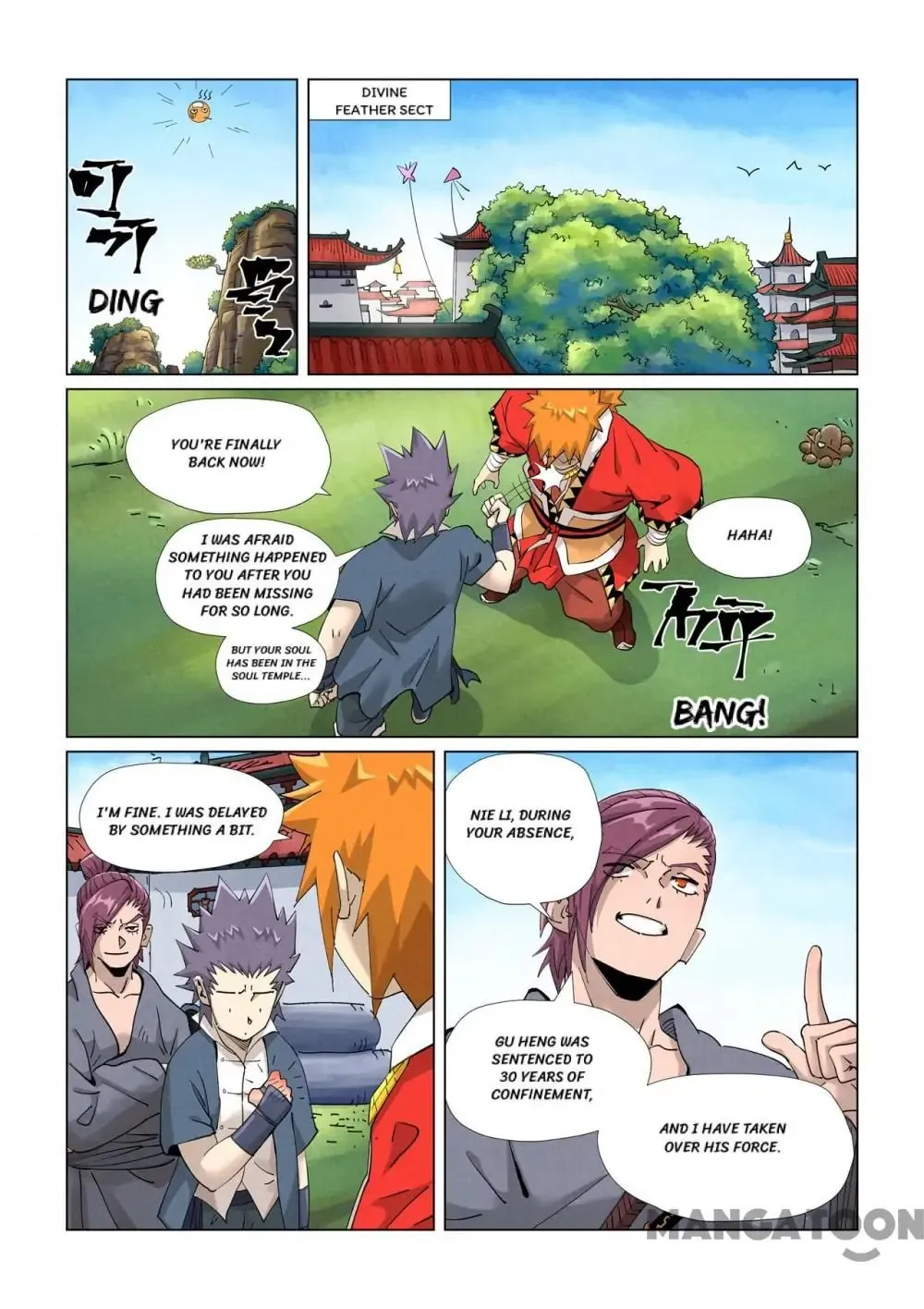 Tales of Demons and Gods (Colored) Chapter 743 page 9 - 