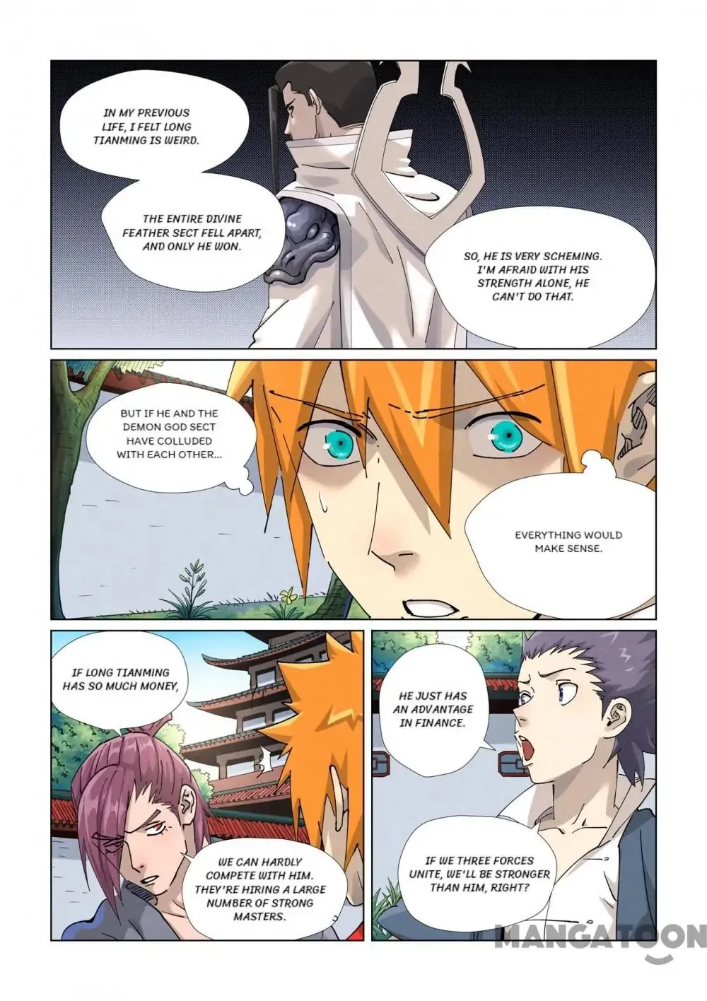 Tales of Demons and Gods (Colored) Chapter 744 page 2 - 