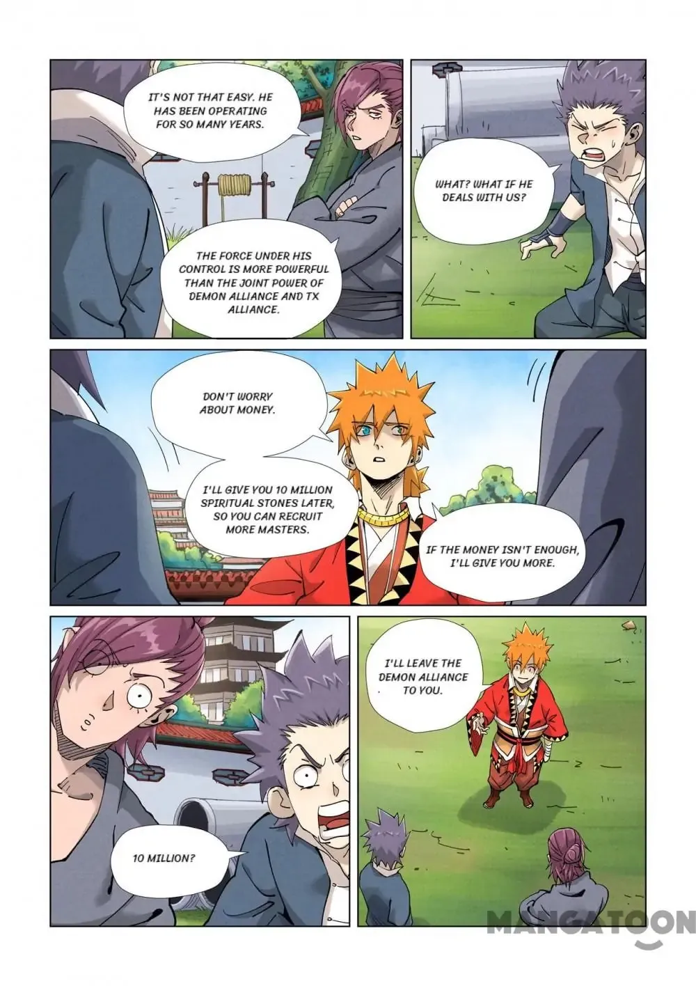 Tales of Demons and Gods (Colored) Chapter 744 page 3 - 