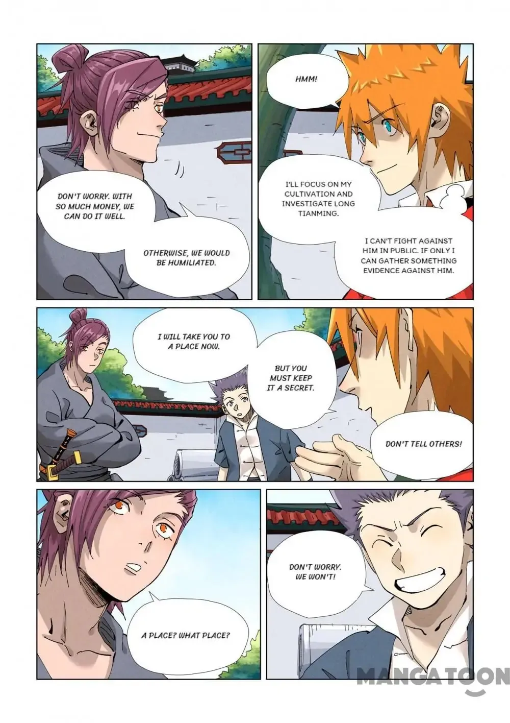 Tales of Demons and Gods (Colored) Chapter 744 page 4 - 
