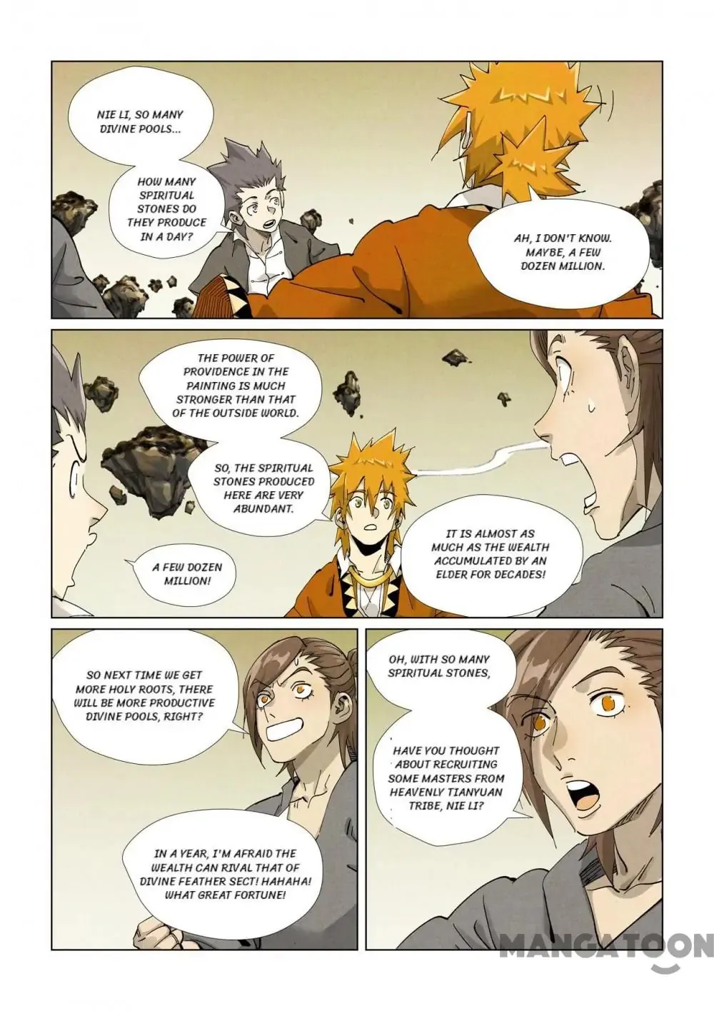 Tales of Demons and Gods (Colored) Chapter 744 page 7 - 
