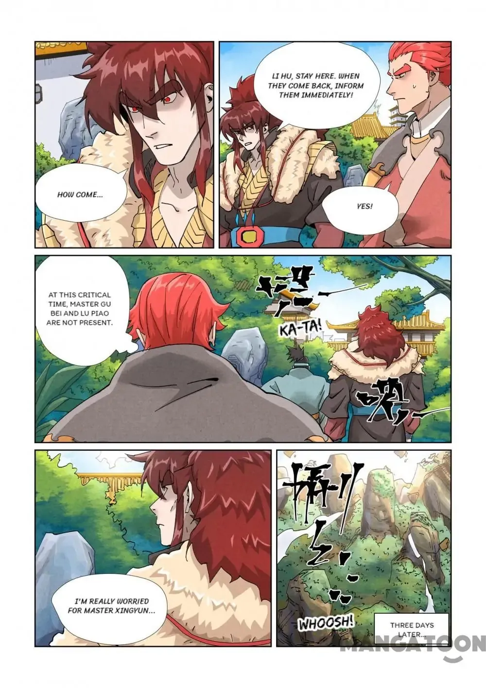 Tales of Demons and Gods (Colored) Chapter 745 page 7 - 