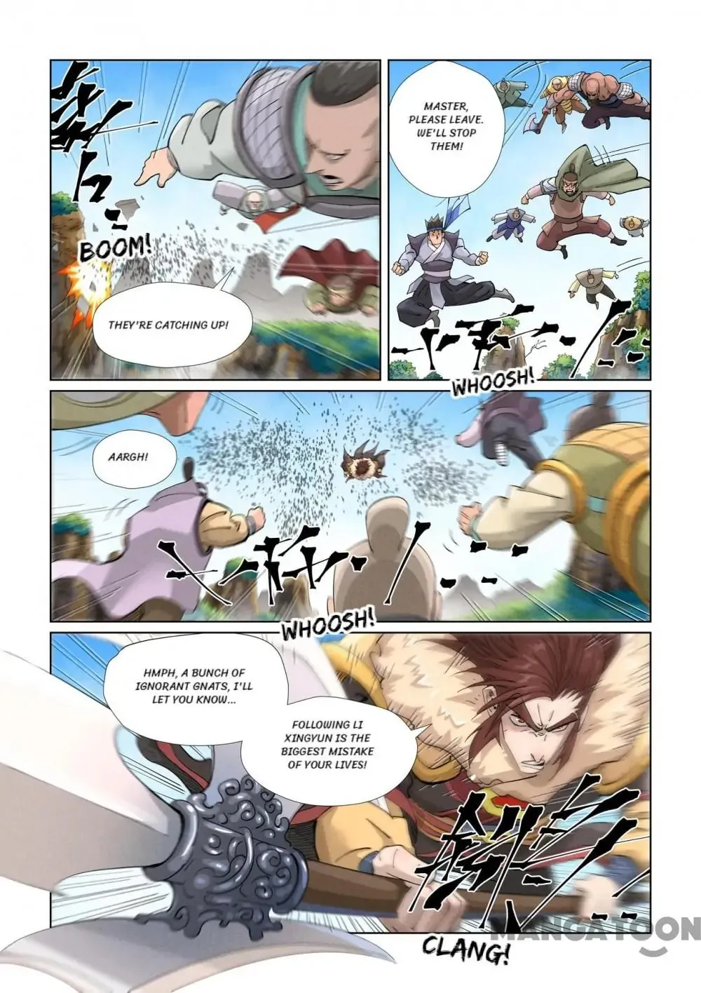 Tales of Demons and Gods (Colored) Chapter 746 page 3 - 