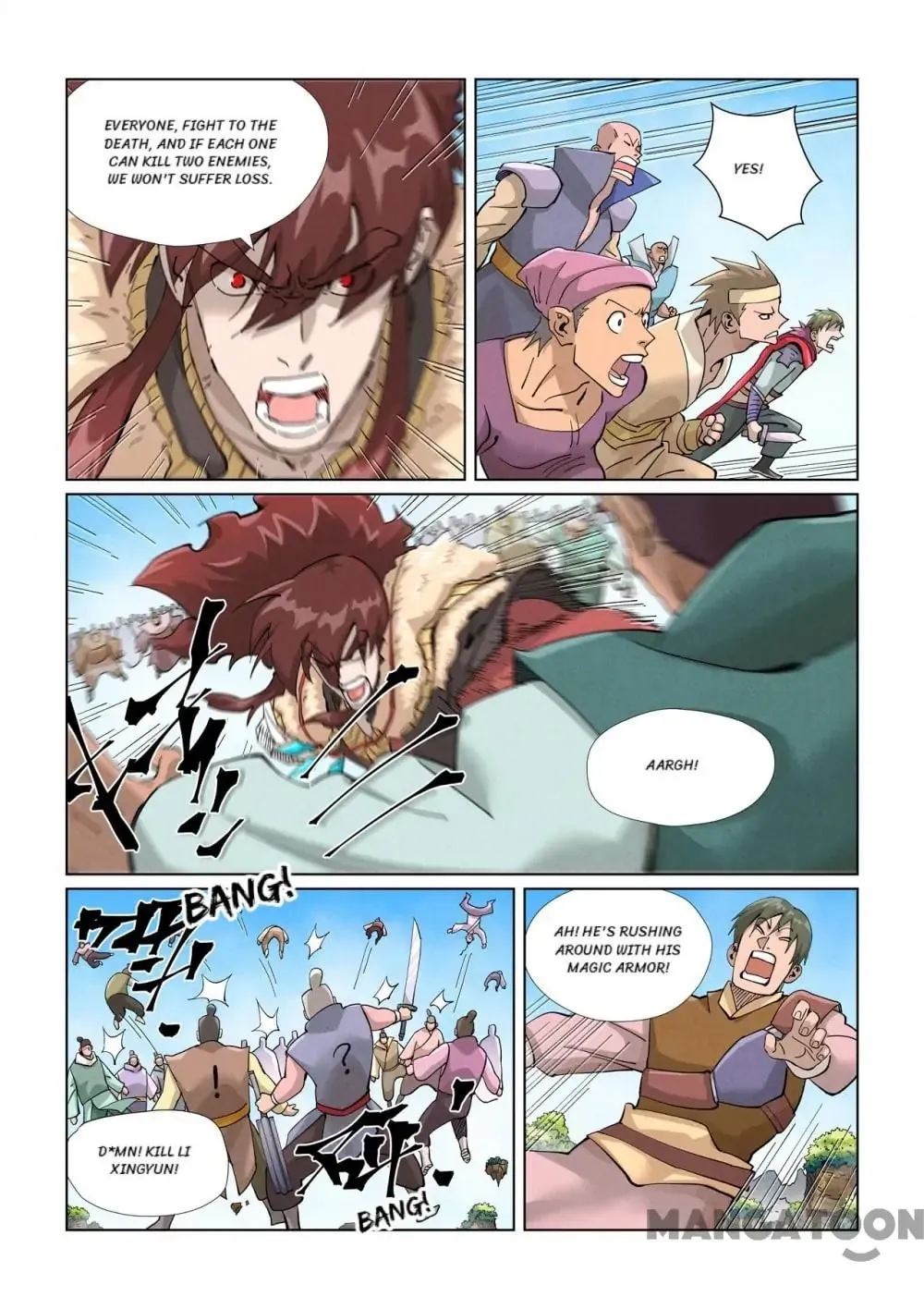 Tales of Demons and Gods (Colored) Chapter 746 page 7 - 