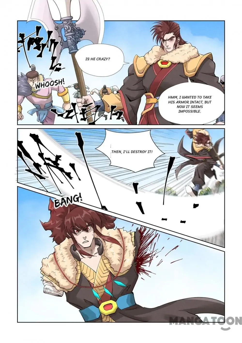 Tales of Demons and Gods (Colored) Chapter 746 page 8 - 