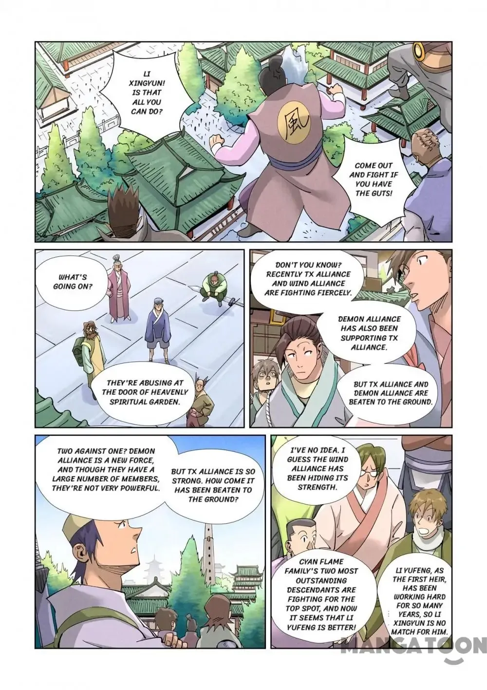 Tales of Demons and Gods (Colored) Chapter 747 page 3 - 