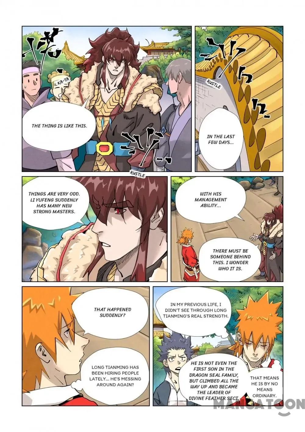 Tales of Demons and Gods (Colored) Chapter 748 page 3 - 