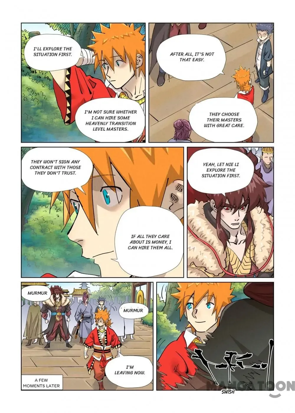 Tales of Demons and Gods (Colored) Chapter 748 page 6 - 