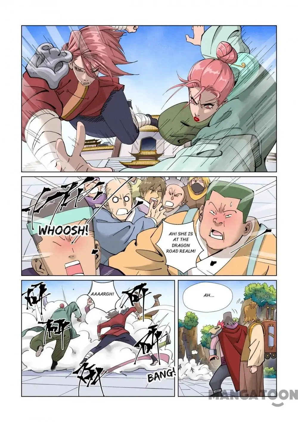 Tales of Demons and Gods (Colored) Chapter 750 page 3 - 