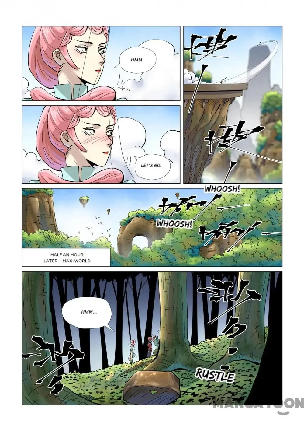 Tales of Demons and Gods (Colored) Chapter 750 page 5 - 