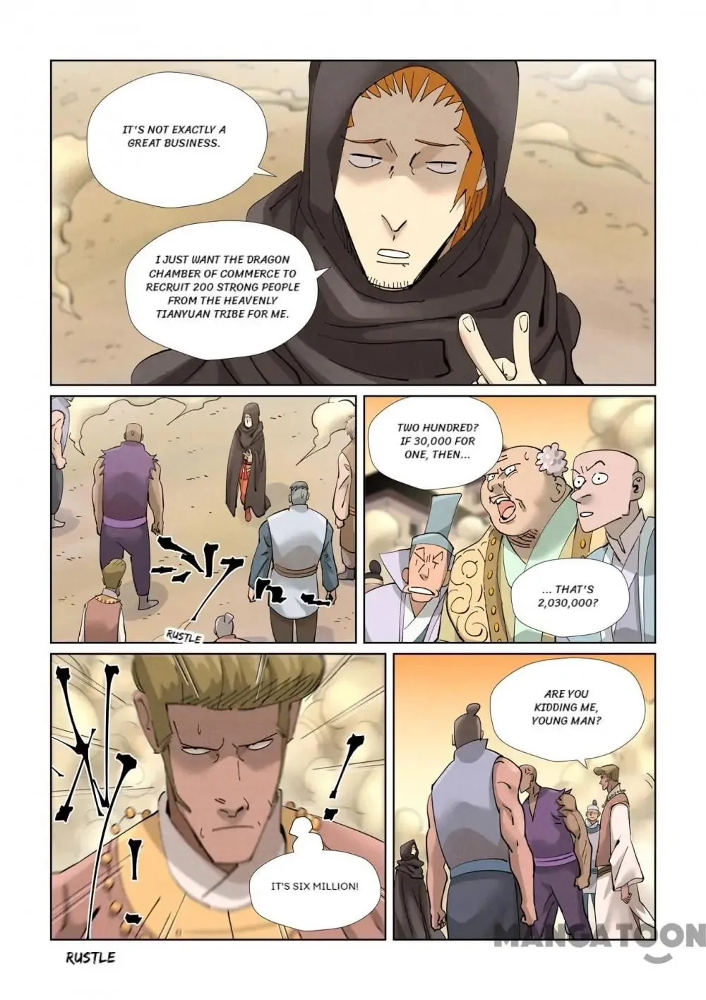 Tales of Demons and Gods (Colored) Chapter 753 page 3 - 
