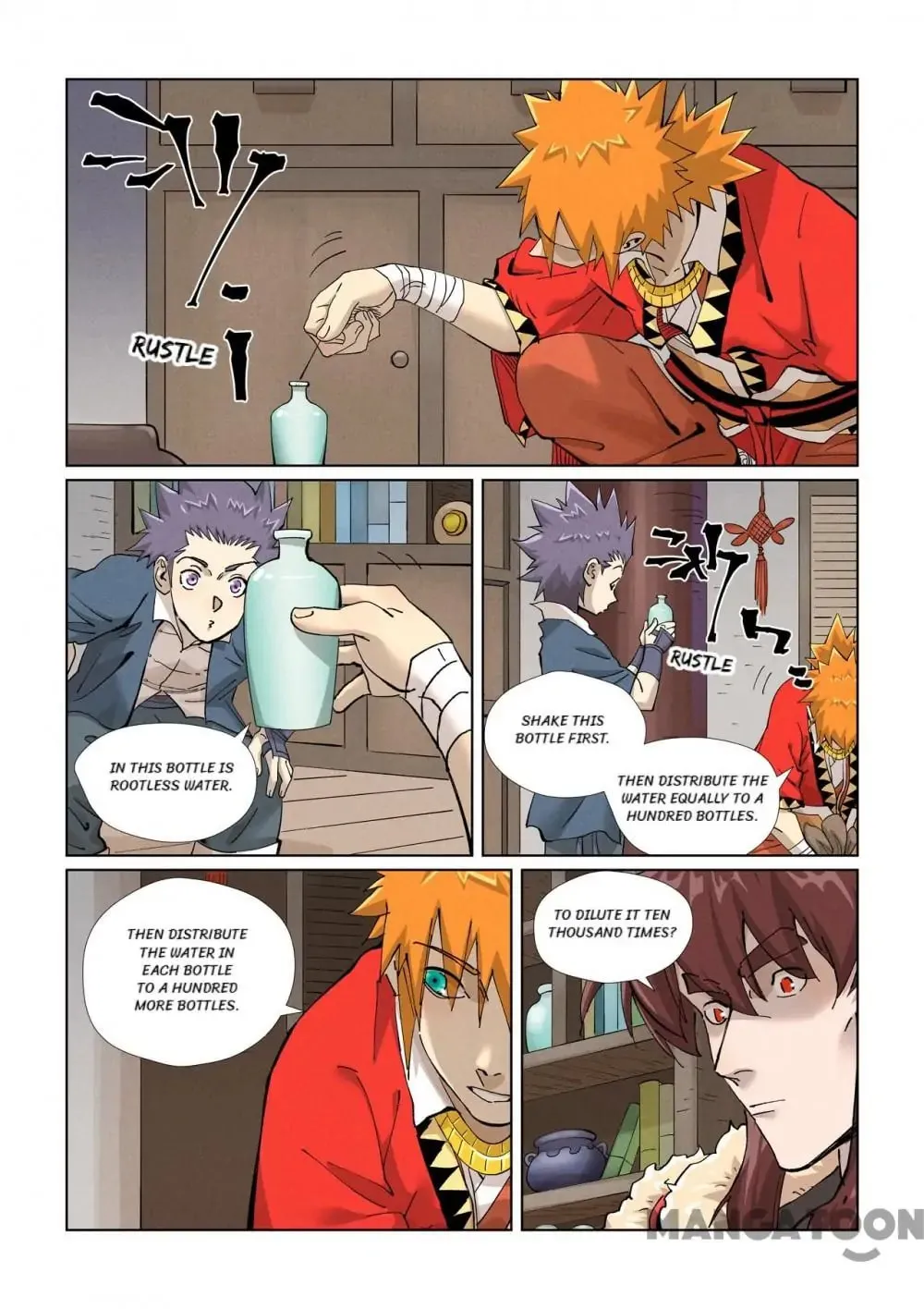 Tales of Demons and Gods (Colored) Chapter 762 page 7 - 
