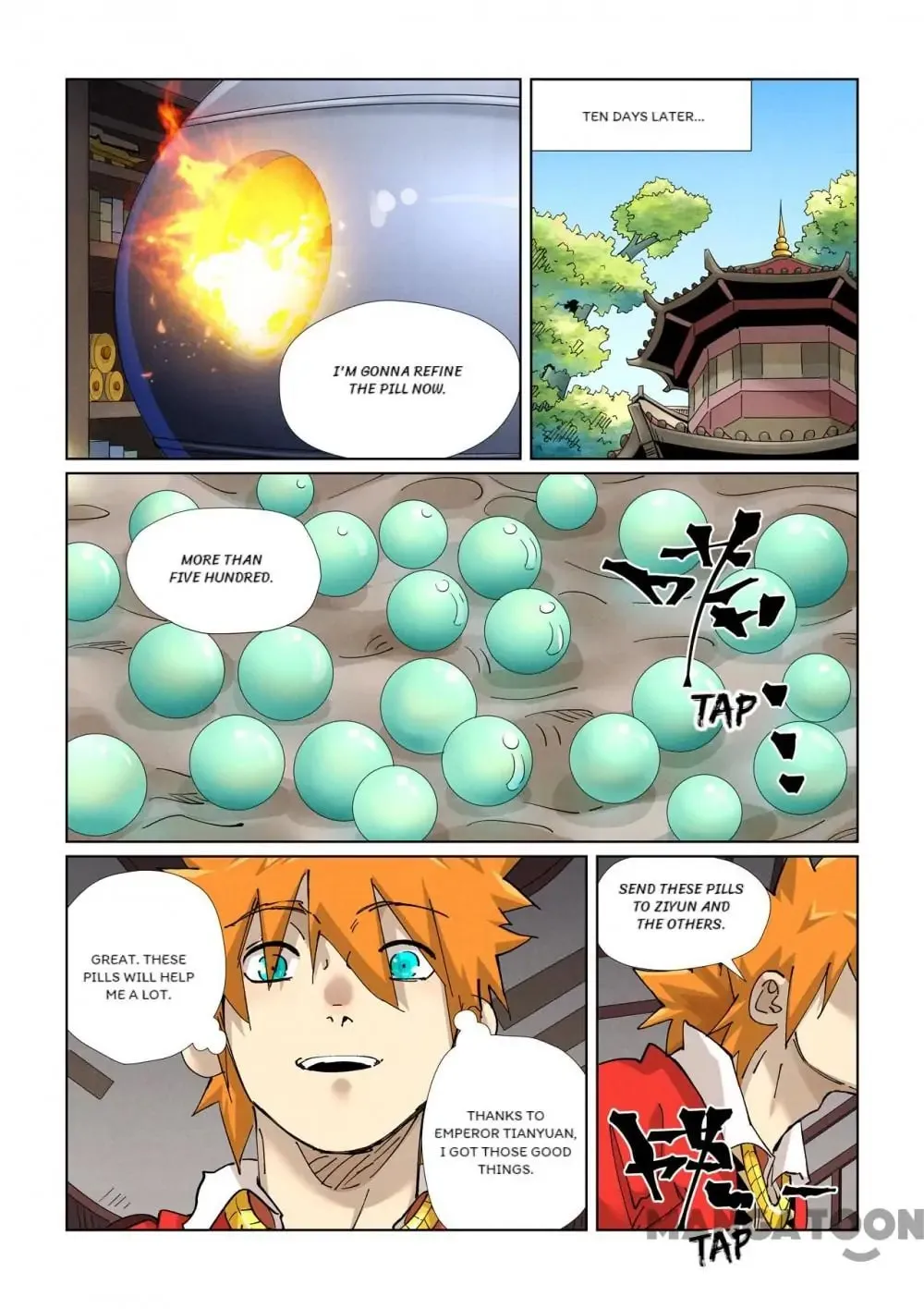 Tales of Demons and Gods (Colored) Chapter 763 page 3 - 