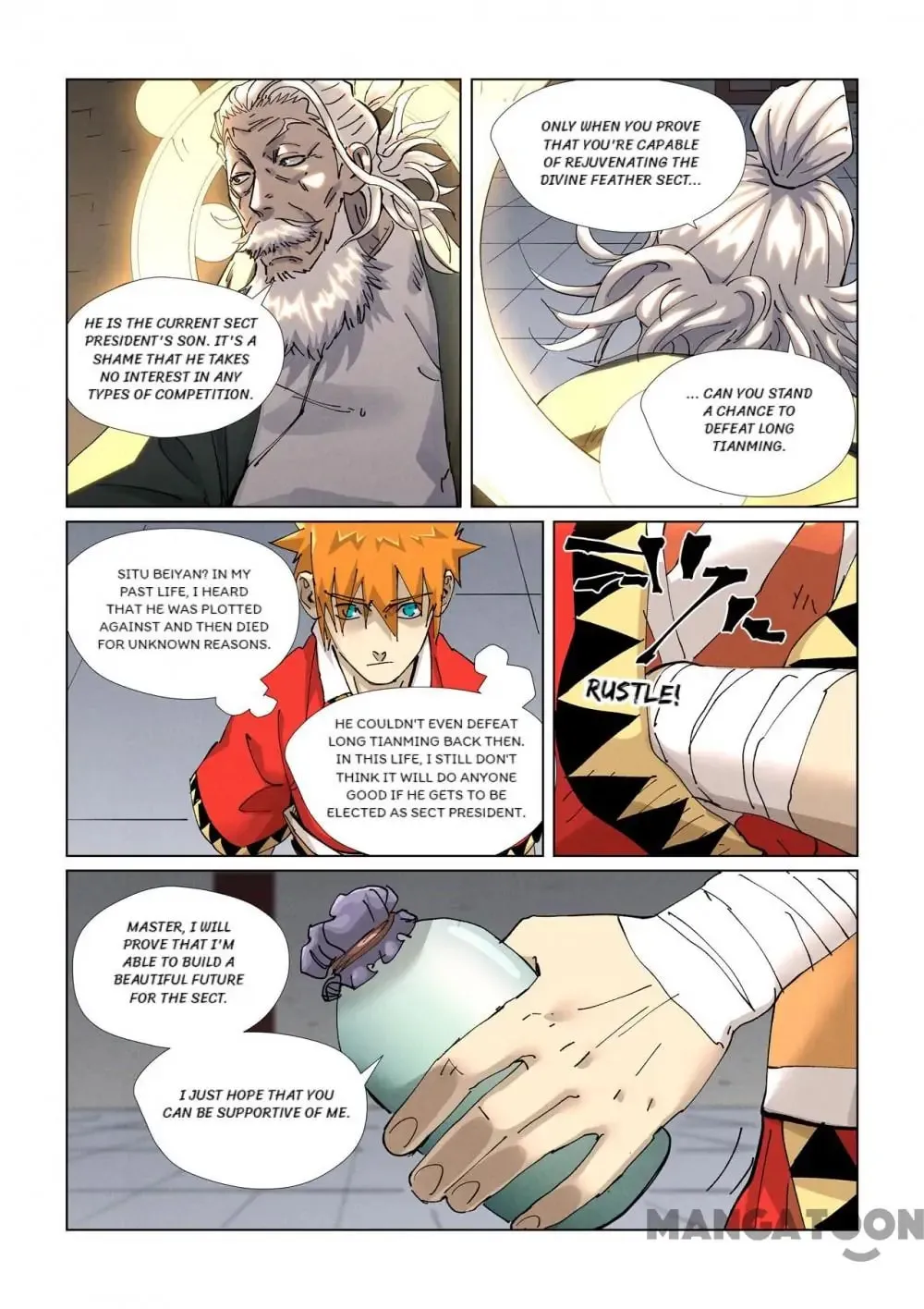 Tales of Demons and Gods (Colored) Chapter 764 page 8 - 