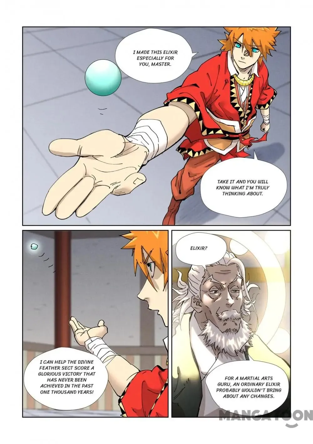 Tales of Demons and Gods (Colored) Chapter 764 page 9 - 