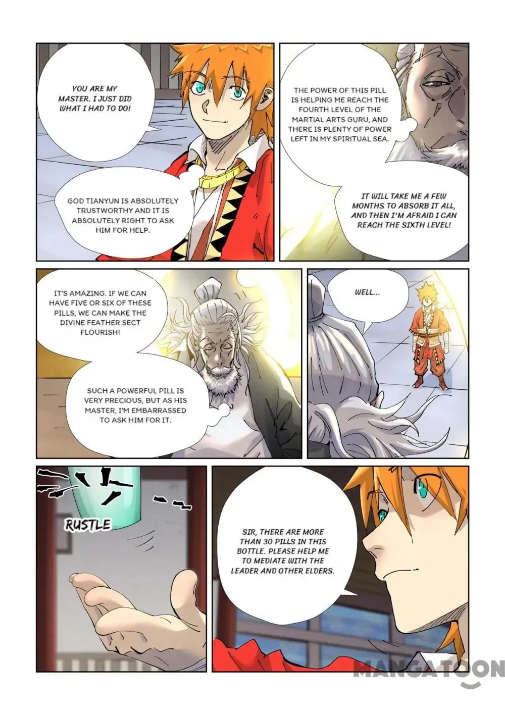 Tales of Demons and Gods (Colored) Chapter 765 page 3 - 