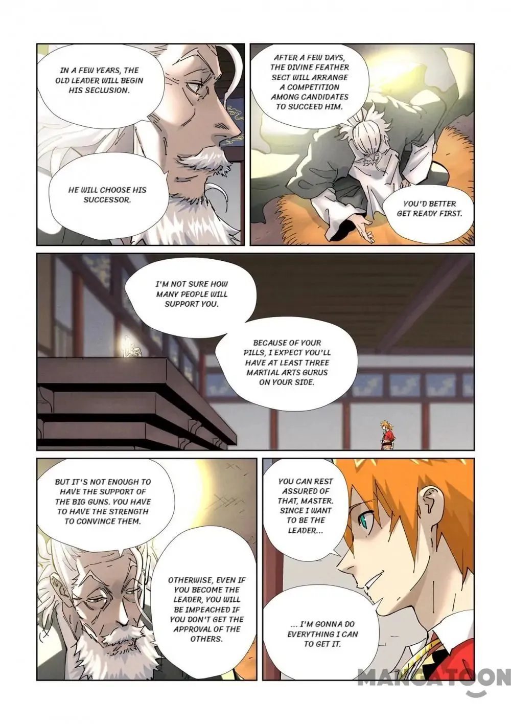 Tales of Demons and Gods (Colored) Chapter 765 page 5 - 