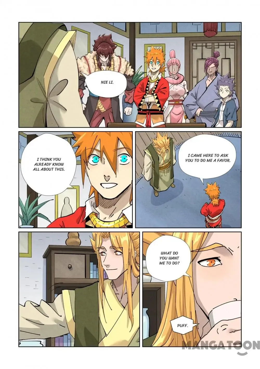 Tales of Demons and Gods (Colored) Chapter 766 page 3 - 