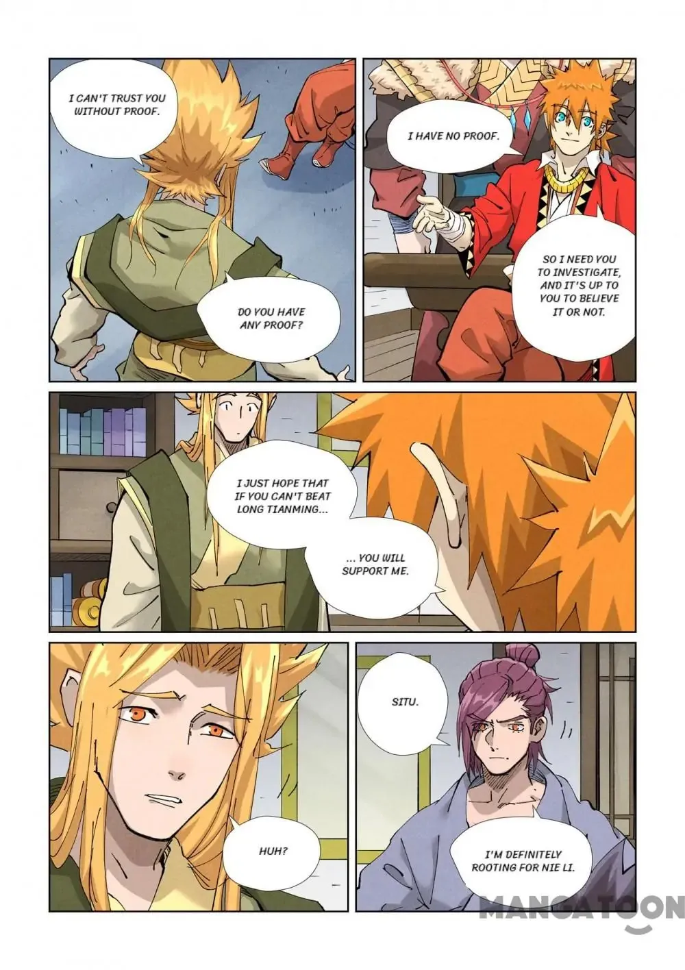 Tales of Demons and Gods (Colored) Chapter 766 page 6 - 