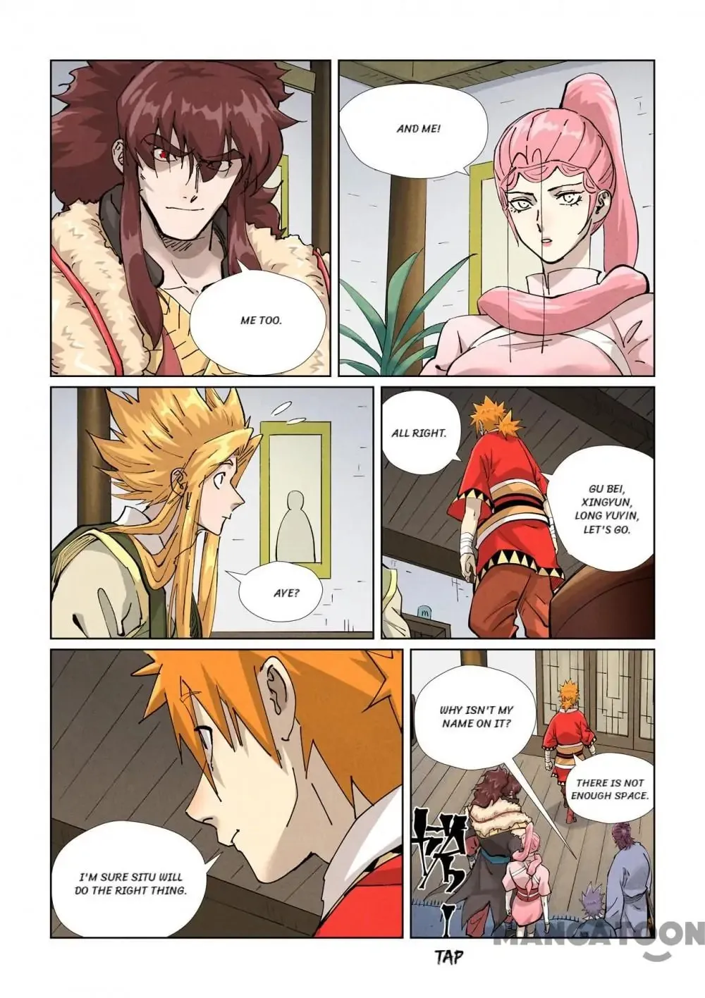 Tales of Demons and Gods (Colored) Chapter 766 page 7 - 