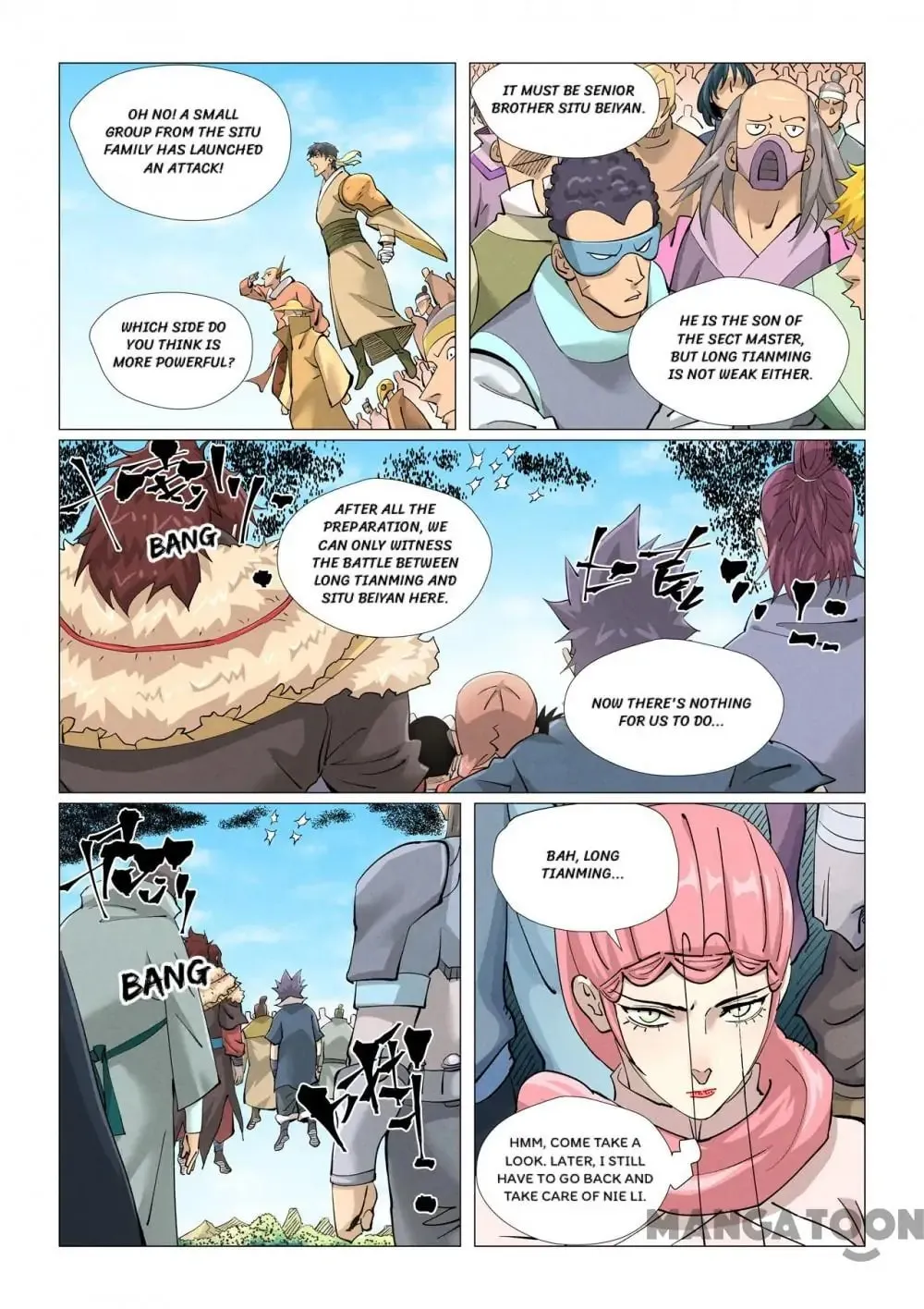 Tales of Demons and Gods (Colored) Chapter 770 page 3 - 
