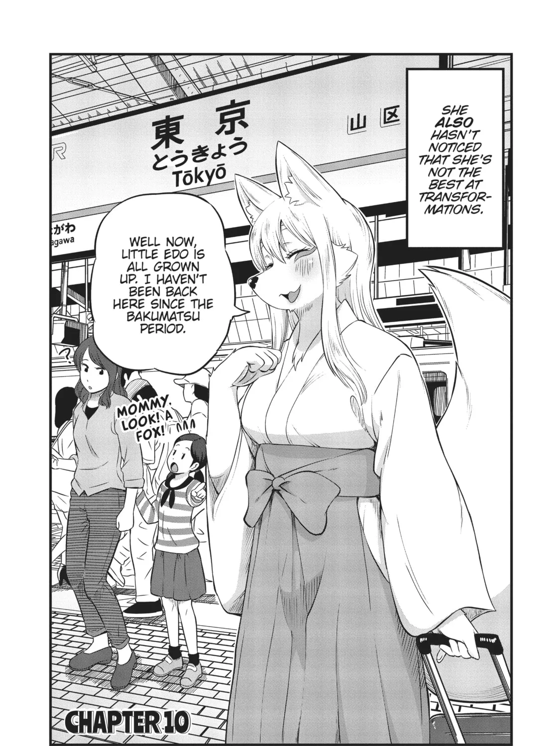 Read Tamamo-chan’s a Fox! chapter 10 image 2 on Lezhin