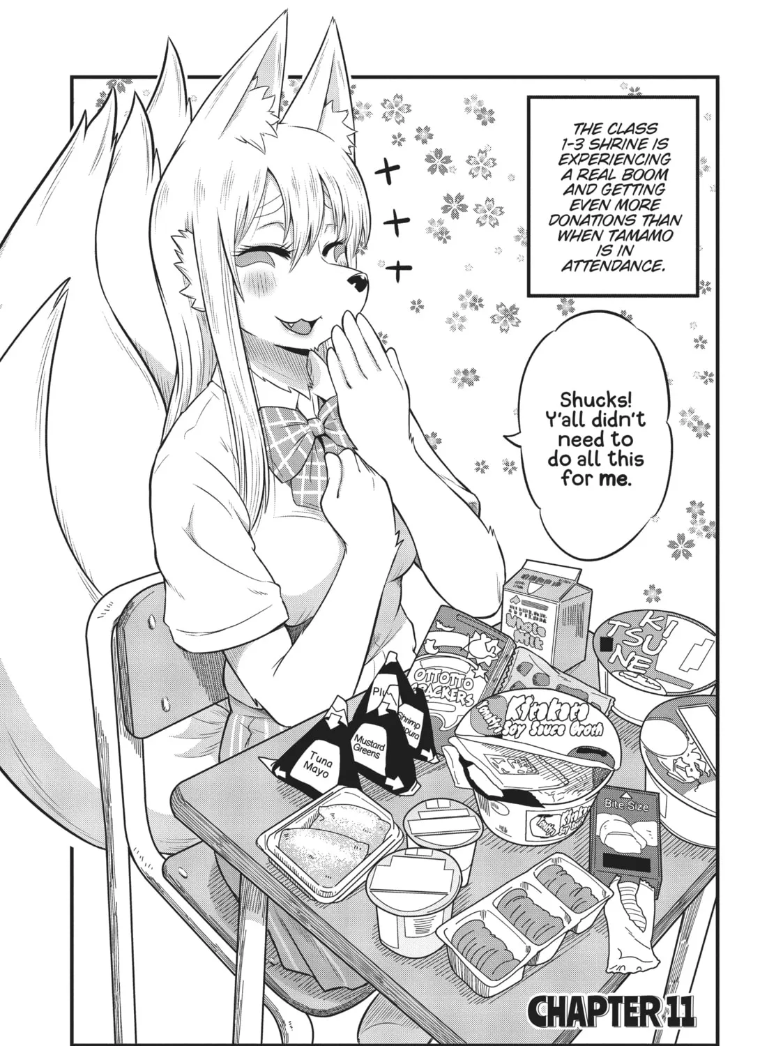 Read Tamamo-chan’s a Fox! chapter 11 image 2 on Lezhin