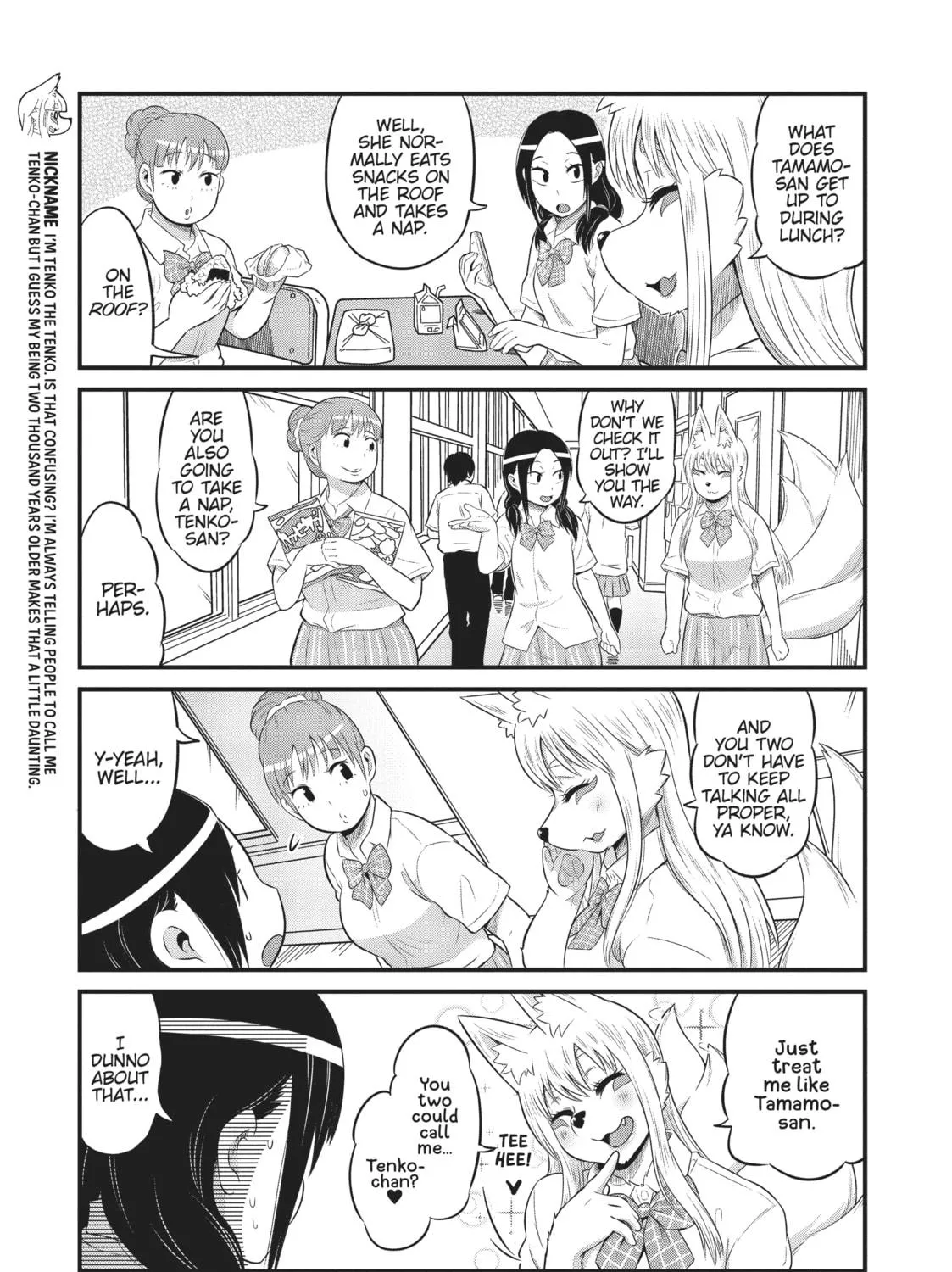 Read Tamamo-chan’s a Fox! chapter 11 image 4 on Lezhin